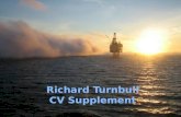 Richard Turnbull CV Supplement 2012