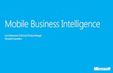 Microsoft Mobile Business Intelligence Today