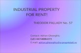 Industrial space for rent!