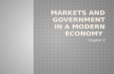 Markets and government in a modern economy