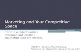 Marketing and Your Competitive Space