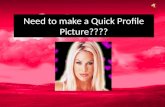 How to create a profile pic online
