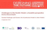 TCI2013 Challenges to the Nordic model: a Swedish perspective