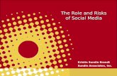 Roles & Risks of Social Media