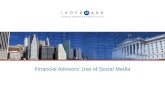 Financial Advisors’ Use of Social Media - 2010 Survey