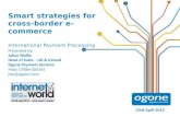Smart strategies for cross-border e-commerce, Ogone