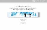 Introduction to CAAD Codeless Applications Development Methodology
