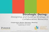 Strategic Doing: Designing & Guiding Strategy in Collaborative Networks