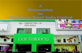 Indian Retail Sector and Pantaloons India Pvt. Ltd.mat
