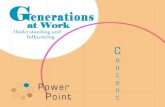 GENERATIONS AT WORK POWERPOINT
