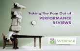 Taking the Pain Out of Performance Reviews - Webinar 07.30.14
