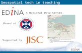 Geospatial Tech in teaching and learning