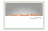 Groundswell Chatter