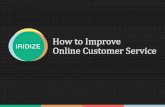 How to Improve Online Customer Service