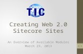 Creating Web 2.0 Sitecore Sites