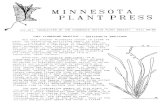 Fall 1988 Minnesota Plant Press