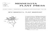 Fall 1984 Minnesota Plant Press