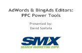 Using AdWords and BingAds Editors as PPC Power Tools