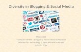 Diversity in Blogging & Social Media - Women for Technology