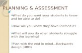 Assessment Session for New Teachers