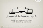 Joomla! Template with Bootstrap 3 - Joomla!Day Spain 2013