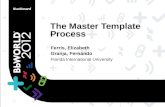 BbWorld2012 The Master Template Process