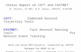 2004-09-29 Status Report on CATT and FASTNET