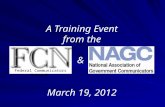 The Reporters Are Coming! (Media Training) With John Verrico, FCN Board of Directors - March 2012