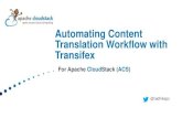 Automating Content Translation Workflow with Transifex