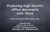 Andreas Jung   Producing High Quality Documents With Plone   New Approaches In Exporting Plone Content Into Office Formats
