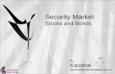 Security Market   Bonds And Stocks