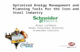 Optimized Energy Management and Planning Tools for the Iron and Steel Industry