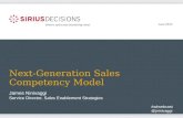 SiriusDecisions Webcast: Next-Generation Sales Competency Model