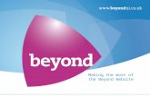 Making the most of the beyond website for your business 111012