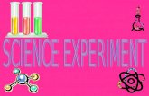Jordan's science experiment