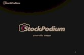 StockPodium 5 min on micro-stock and business concept