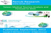 Taiwan medical tourism analysis and forecast to 2015