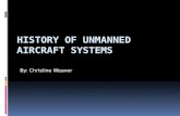 History of unmanned aircraft systems