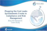 Plugging the cost leaks spreadsheets create in compliance and risk management