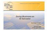 Presentación: Doing business El Salvador 2012