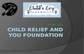 Child relief and you