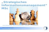 Strategisches Informationsmanagement MSc