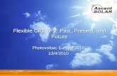 Flexible CIGS PV: Past, Present, and Future