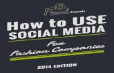 How To Use Social Media for Fashion Companies Ebook