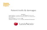 Dec 17 Managing IP & LexisNexis Webinar: Patent trolls & damages