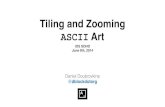 Tiling and Zooming ASCII Art @ iOSoho