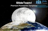 Earth and moon globe power point themes templates and slides ppt layouts