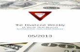 Dividend Weekly 05/2013 By