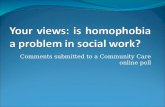 Prejudice in social work?