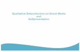 Qualitative Datacollection on Social Media and Selfpresentation
